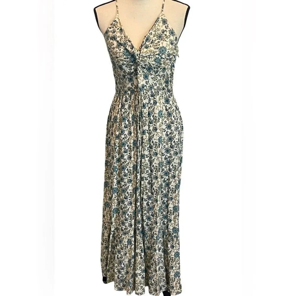 Japna Floral Print Women's MIDI Dress